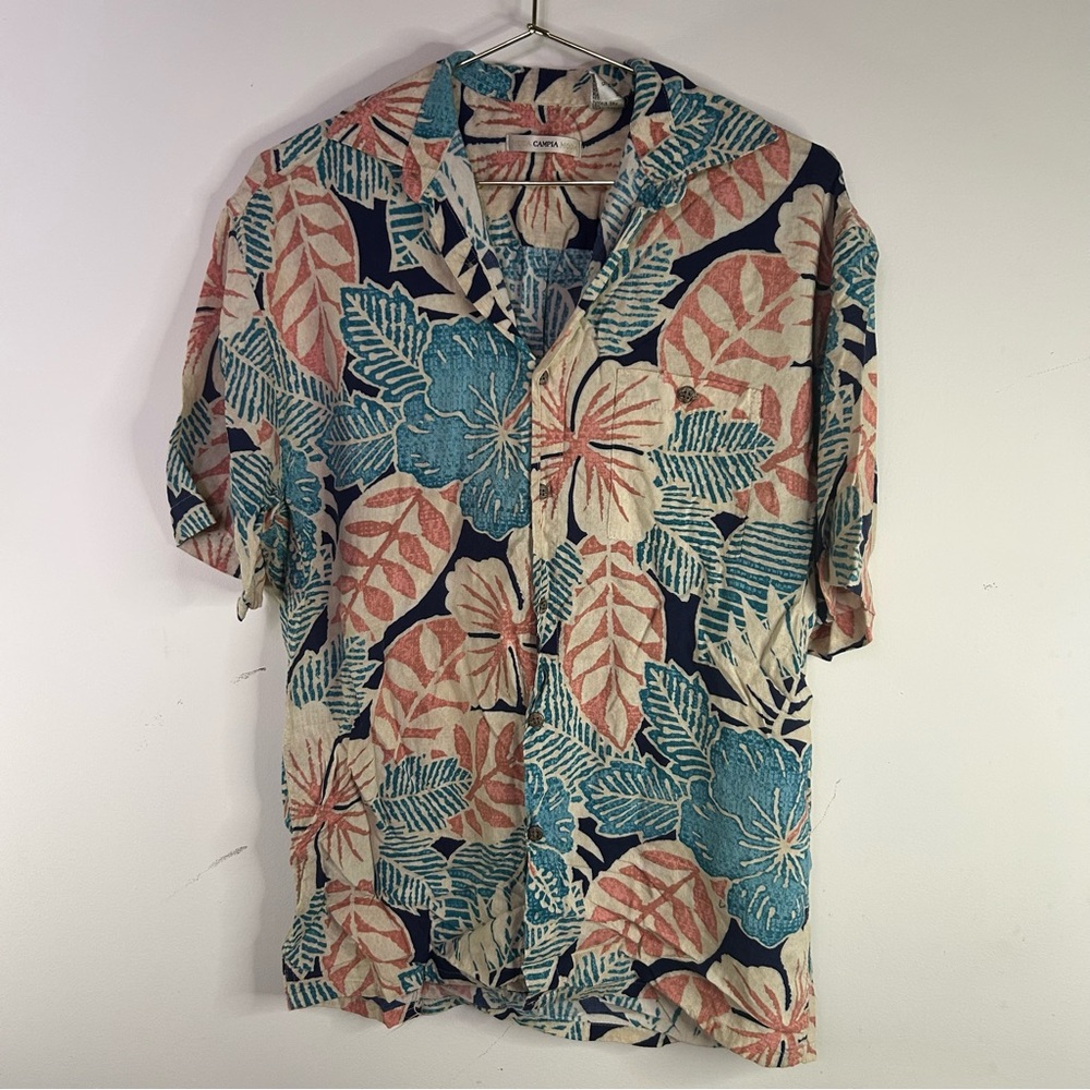 CAMPIA MODA | Tropical Print Button Down